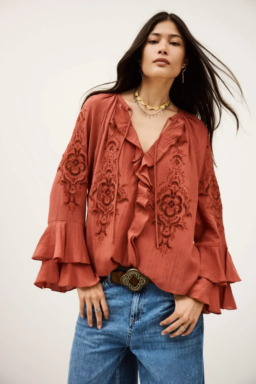 Boutique77 - חולצה Omar – 1H25OMAR_BLUSH – 1