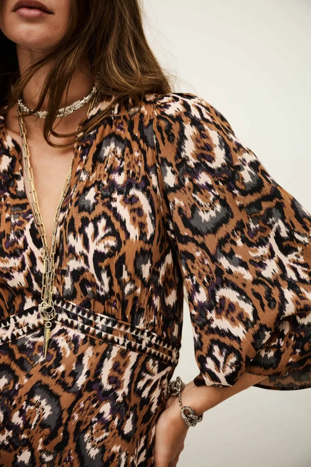 Boutique77 - שמלה Onia – 1H25ONIA_OCRE – 3