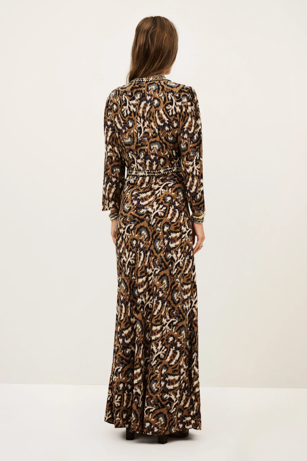 Boutique77 - שמלה Onoa – 1H25ONOA_OCRE – 3