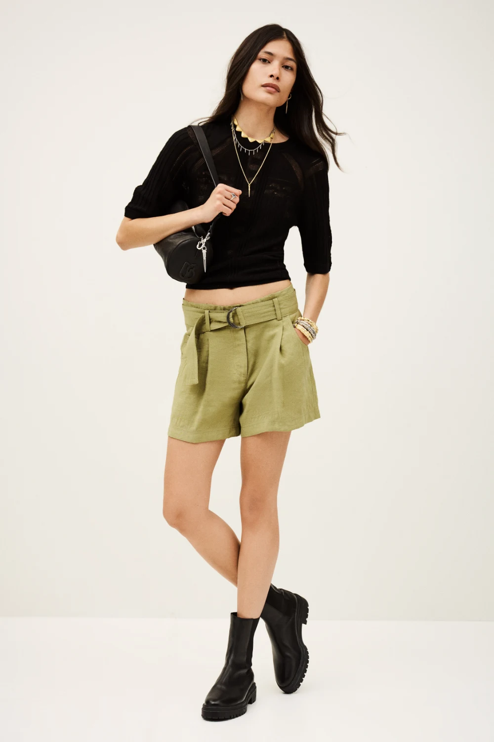 Boutique77 - סוודר Philo – 1H25PHIL_NOIR – 1