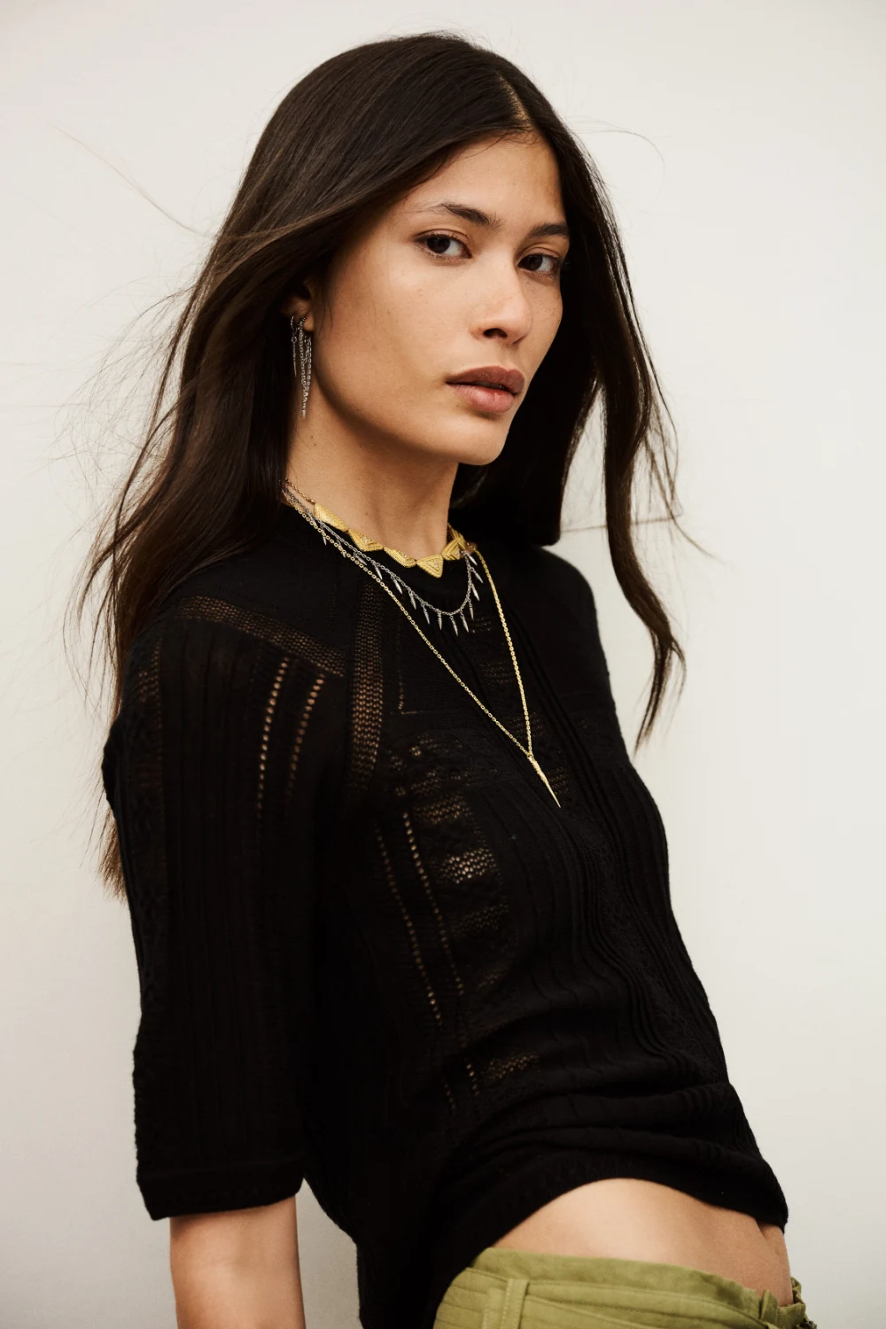 Boutique77 - סוודר Philo – 1H25PHIL_NOIR – 1