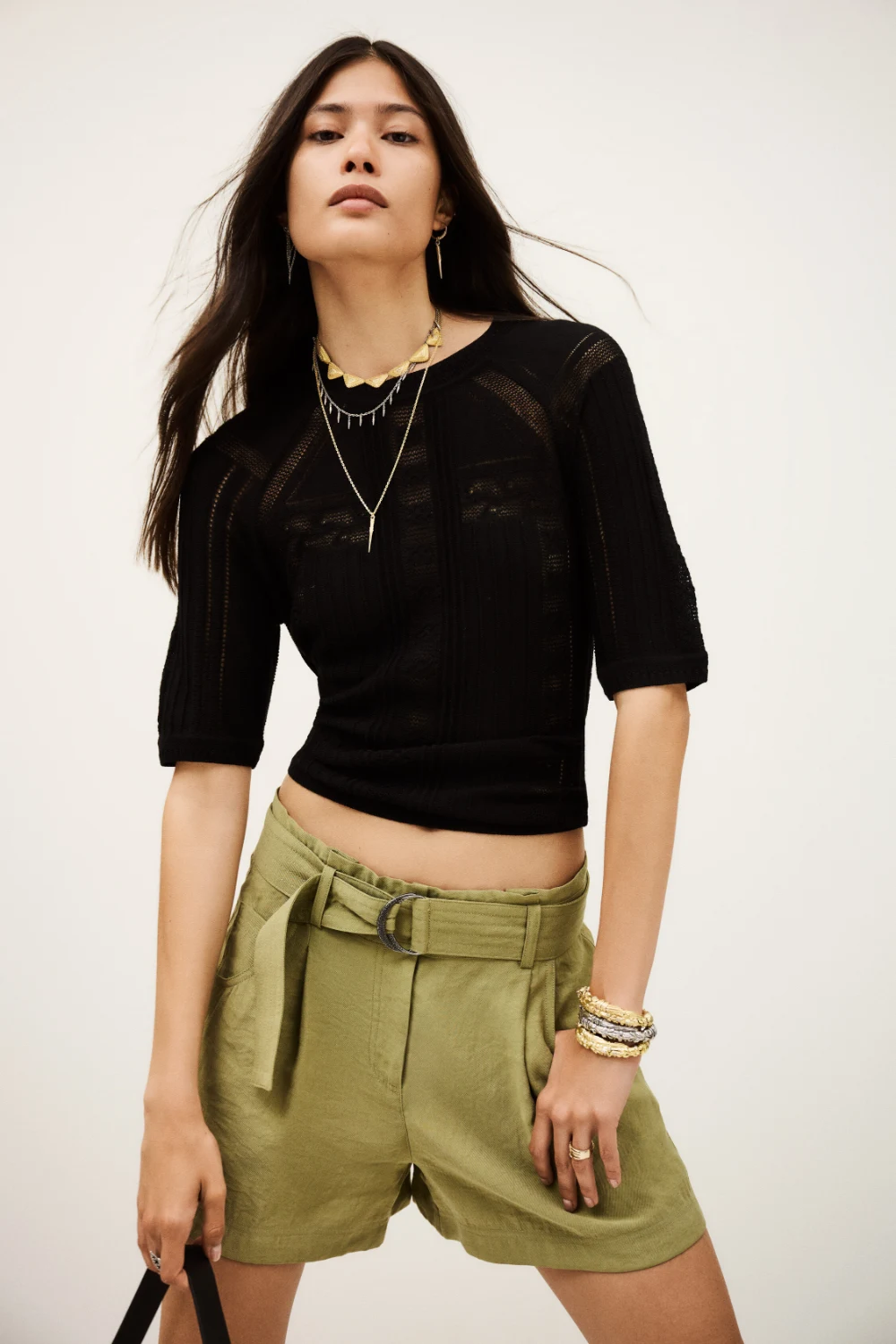 Boutique77 - סוודר Philo – 1H25PHIL_NOIR – 2