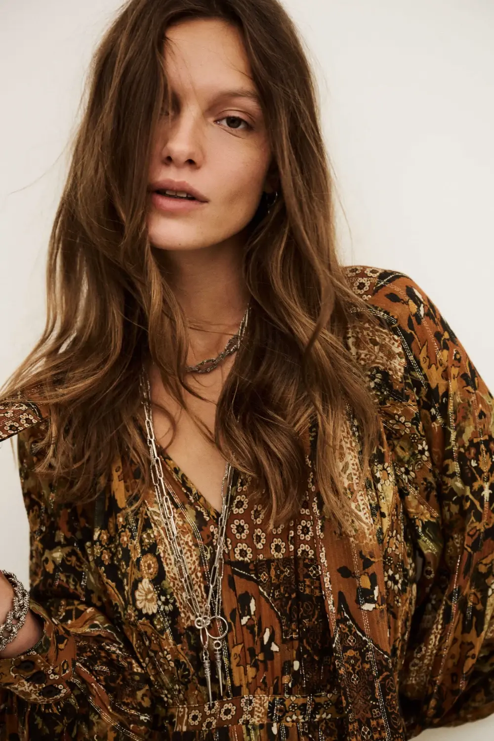 Boutique77 - שמלה Pierta – 1H25PIER_OCRE – 1