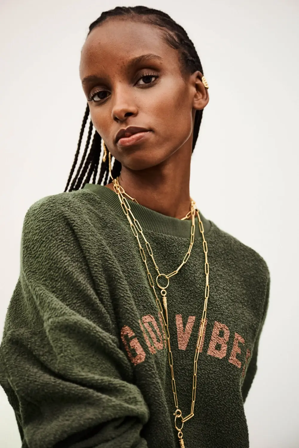 Boutique77 - סווטשירט Rob – 1H25ROB_FORET – 3