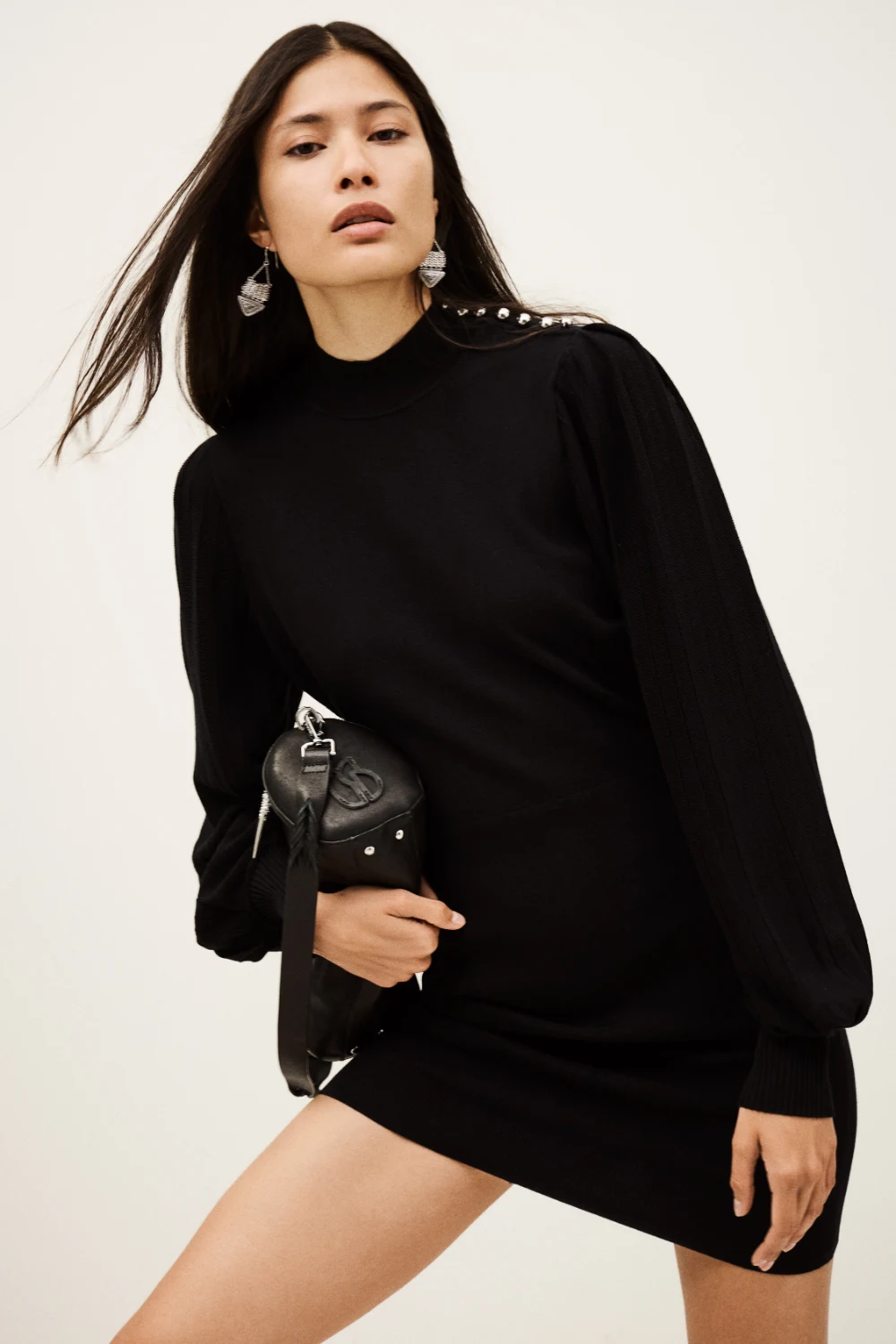 Boutique77 - שמלה Stella – 1H25STEL_NOIR – 2