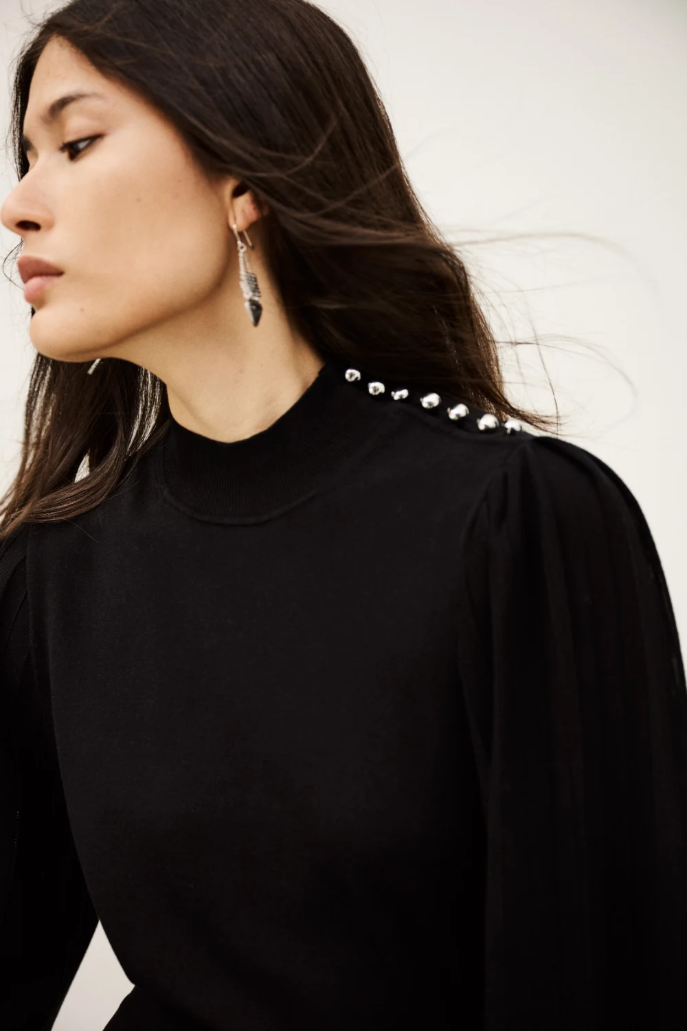 Boutique77 - שמלה Stella – 1H25STEL_NOIR – 3