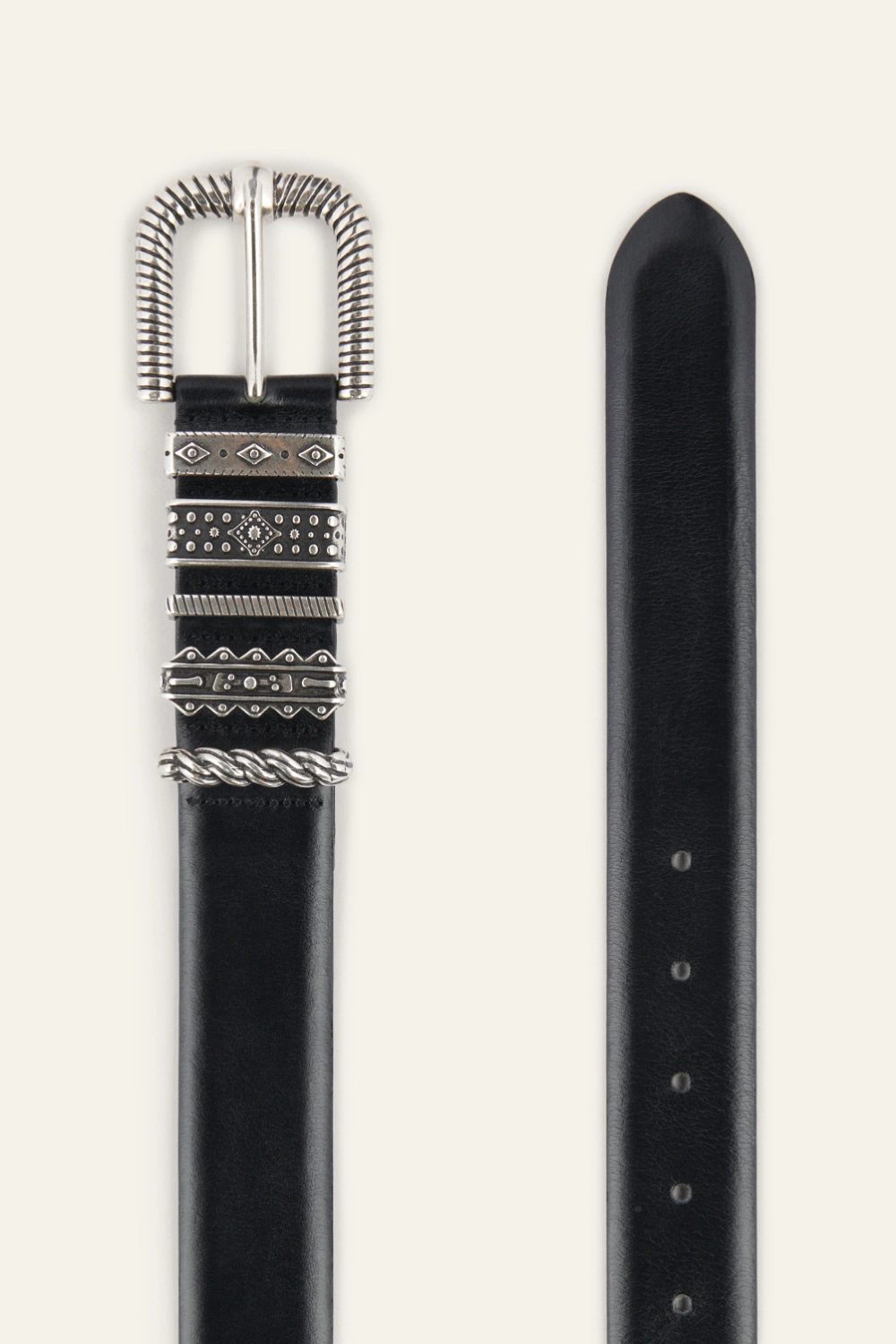 Boutique77 - חגורה Berkane – 2E24BERK_NOIR – 2