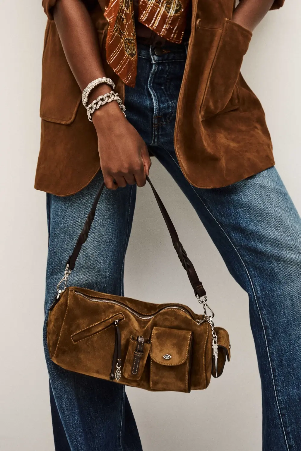 Boutique77 - תיק יד Beni – 2H25BBPS_MARRON – marron – 4