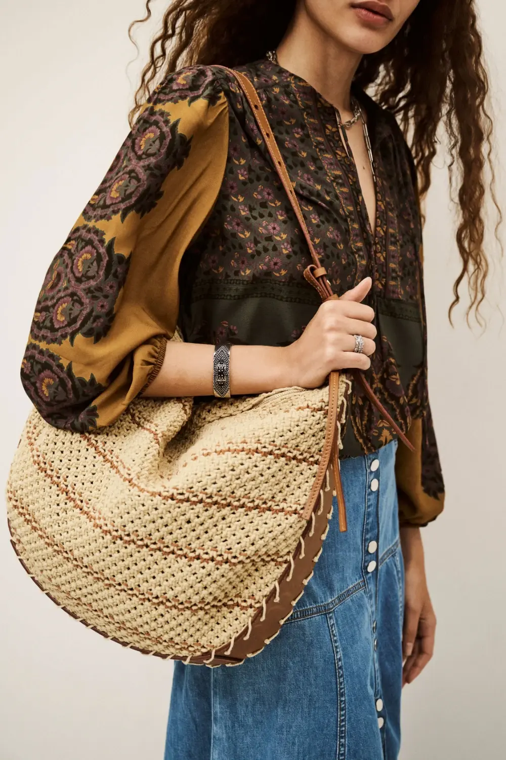 Boutique77 - תיק יד Arya – 2H25HBLM_COGNAC – cognac – 3