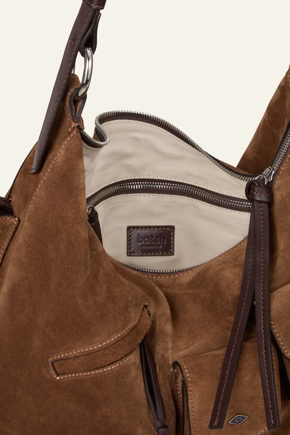 Boutique77 - תיק יד Arya – 2H25HBPS_MARRON – marron – 3