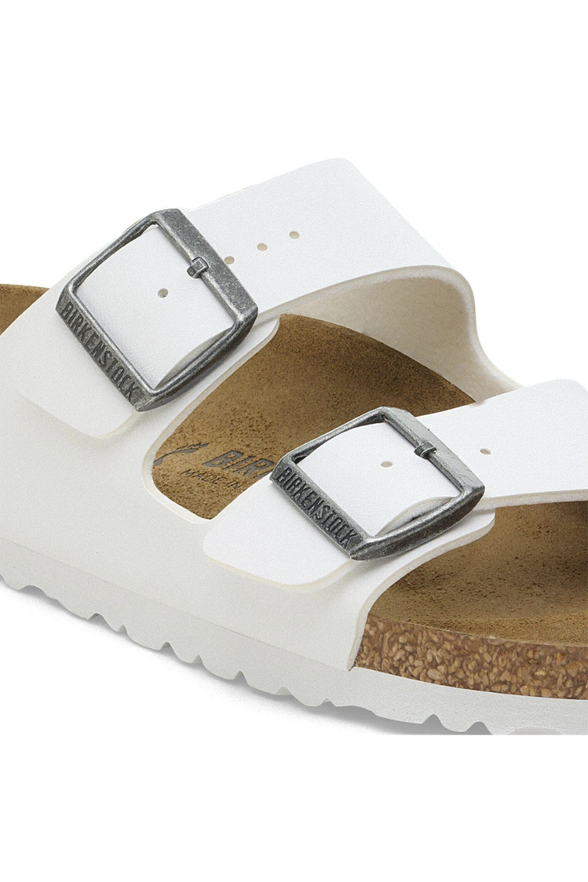 Boutique77 - כפכפים Arizona Birko-Flor – BK-552683 – white – 5