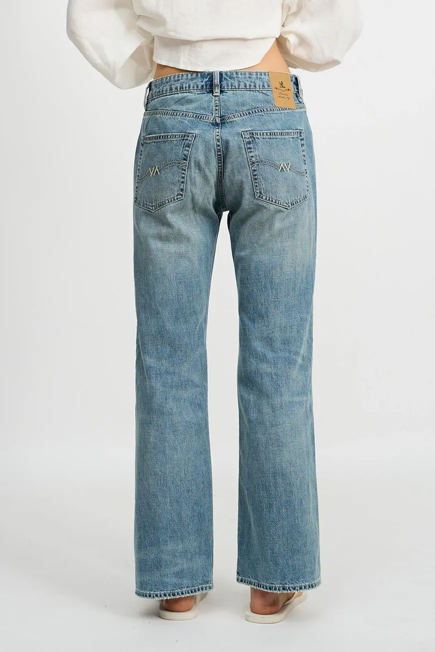 Boutique77 - ג’ינס Jenna Cropped Flare – DSWD121D247A – holton-indigo – 3