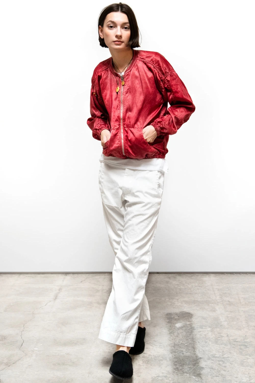 Boutique77 - מכנסיים French Sailor Japanese/Twill – FC-ACBPNT011-SAILW – sailor-whites – 1