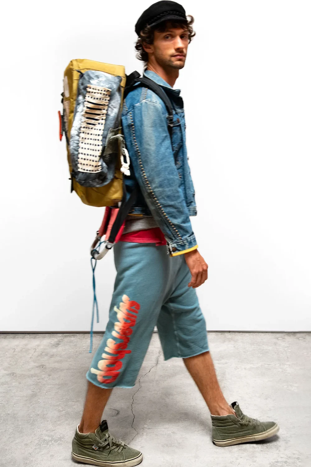 Boutique77 - Supershop Sparrow Circa'2005 Supervintage Cutoffs – FC-ACBSWS001-BLBPW – bluebird-powder – 1