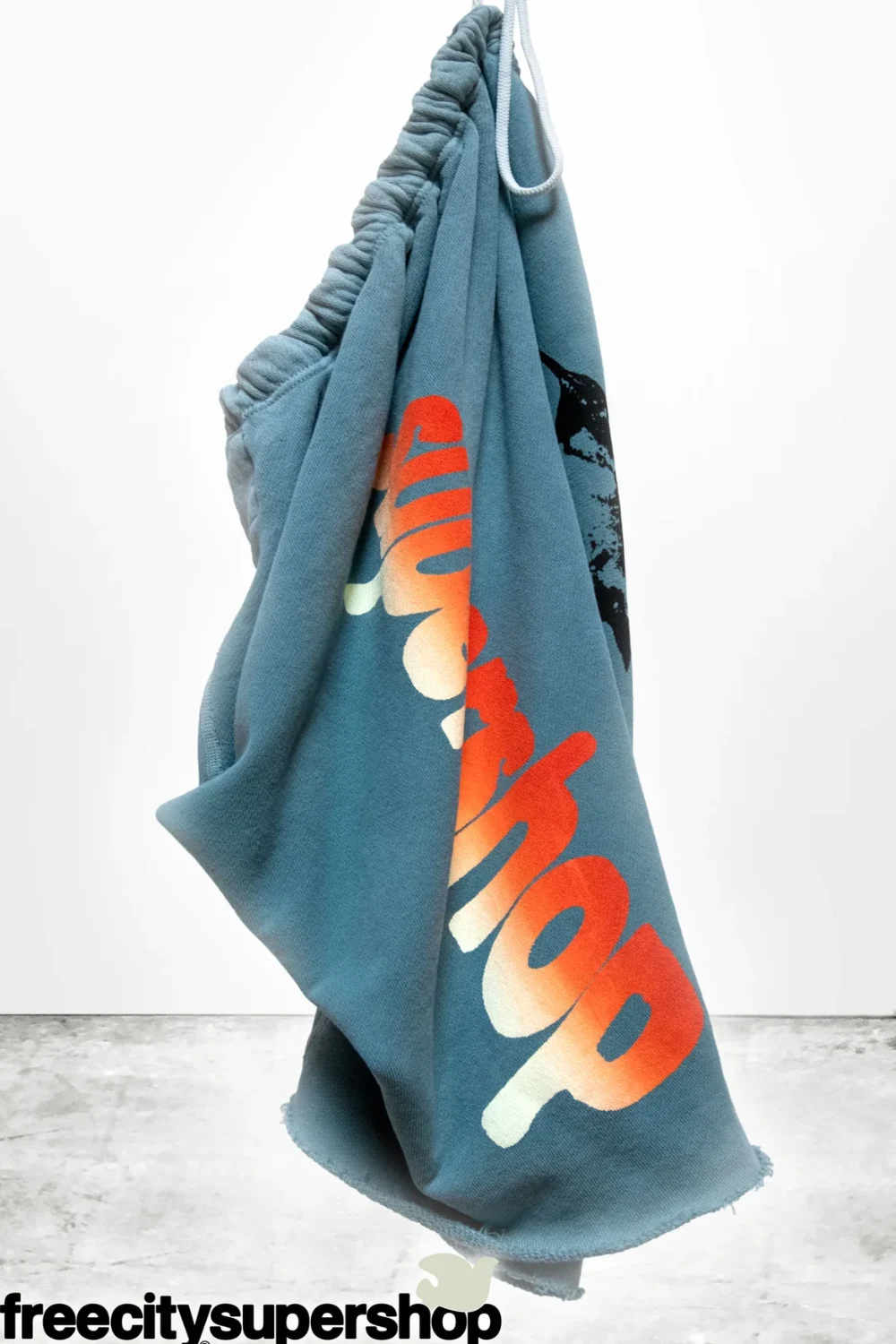 Boutique77 - Supershop Sparrow Circa'2005 Supervintage Cutoffs – FC-ACBSWS001-BLBPW – bluebird-powder – 1