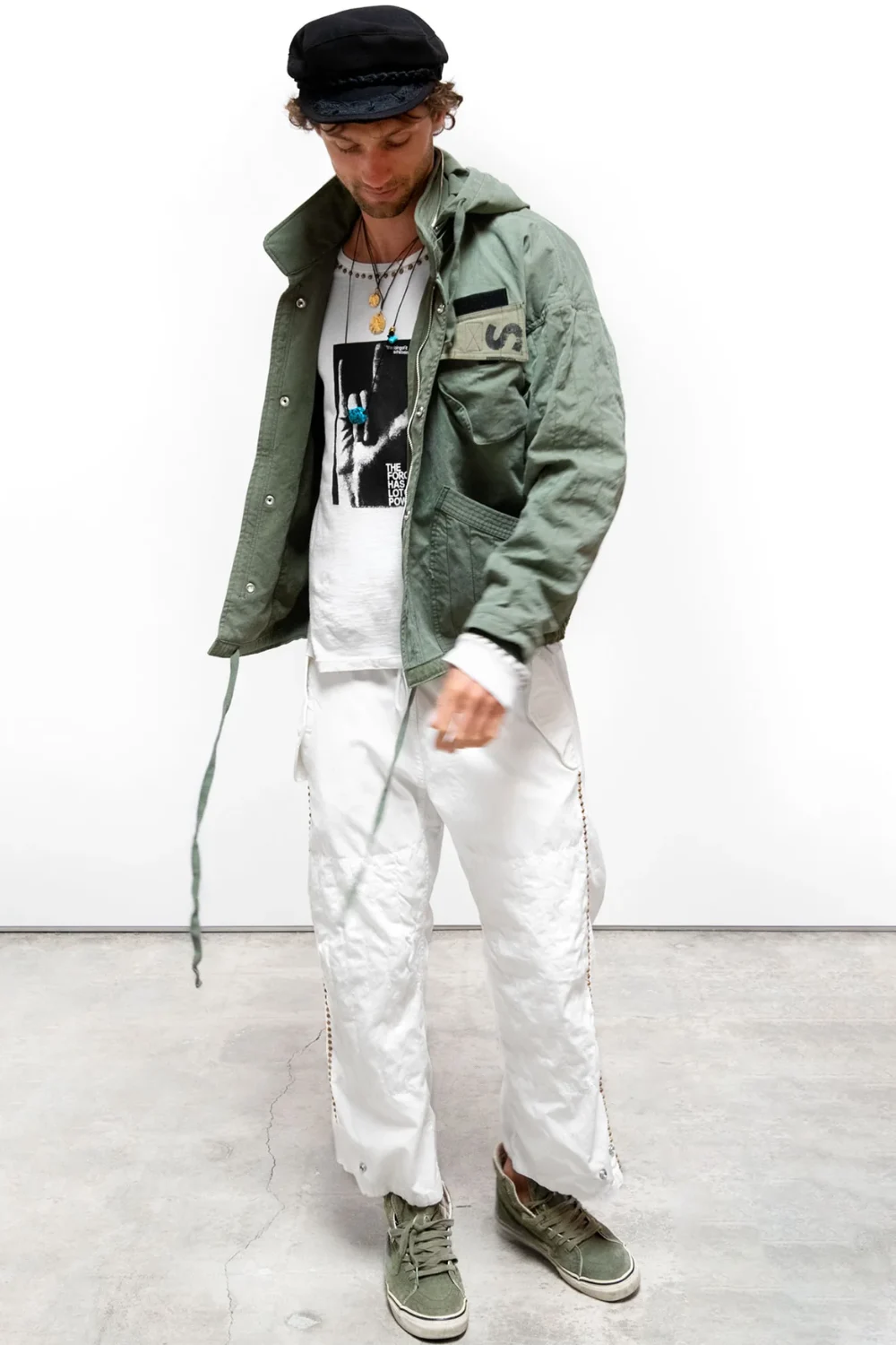 Boutique77 - חולצת טי-שירט Iloveyou Signlanguage Supervintage – FC-ACTLST002-LNDWH – laundry-whites – 2