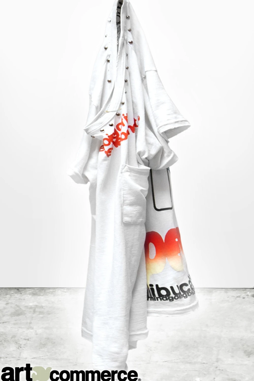 Boutique77 - חולצת טי-שירט Circa'2005 Supershop Malibu Homage Supervintage – FC-ACTLST006-SVRPW – silver-rock-powder – 1