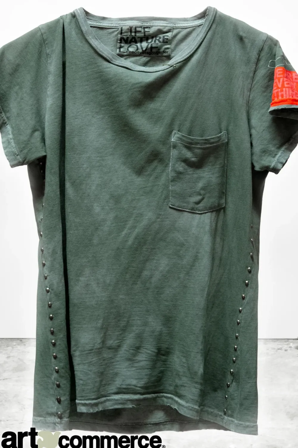 Boutique77 - חולצת טי-שירט Canyonkid Circa 1972 Supervintage Homage – FC-ACTSST002-GNDPW – greendirt-powder – 1