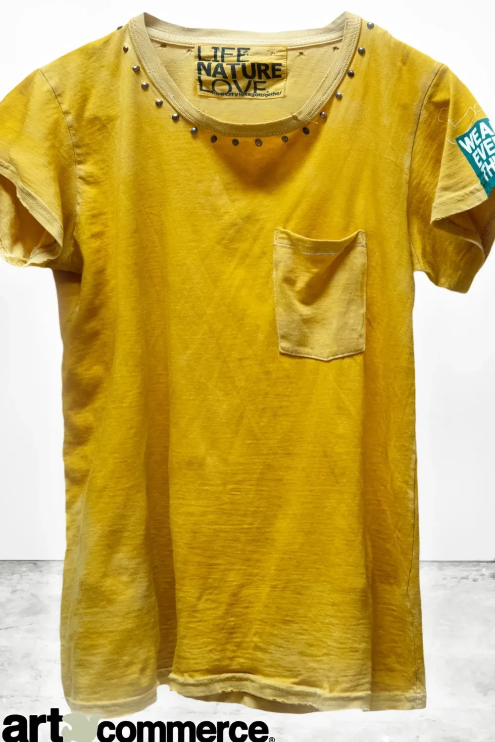 Boutique77 - חולצת טי-שירט Canyonkid Circa 1972 Supervintage Homage – FC-ACTSST002-YLPPW – yellowplant-powder – 1