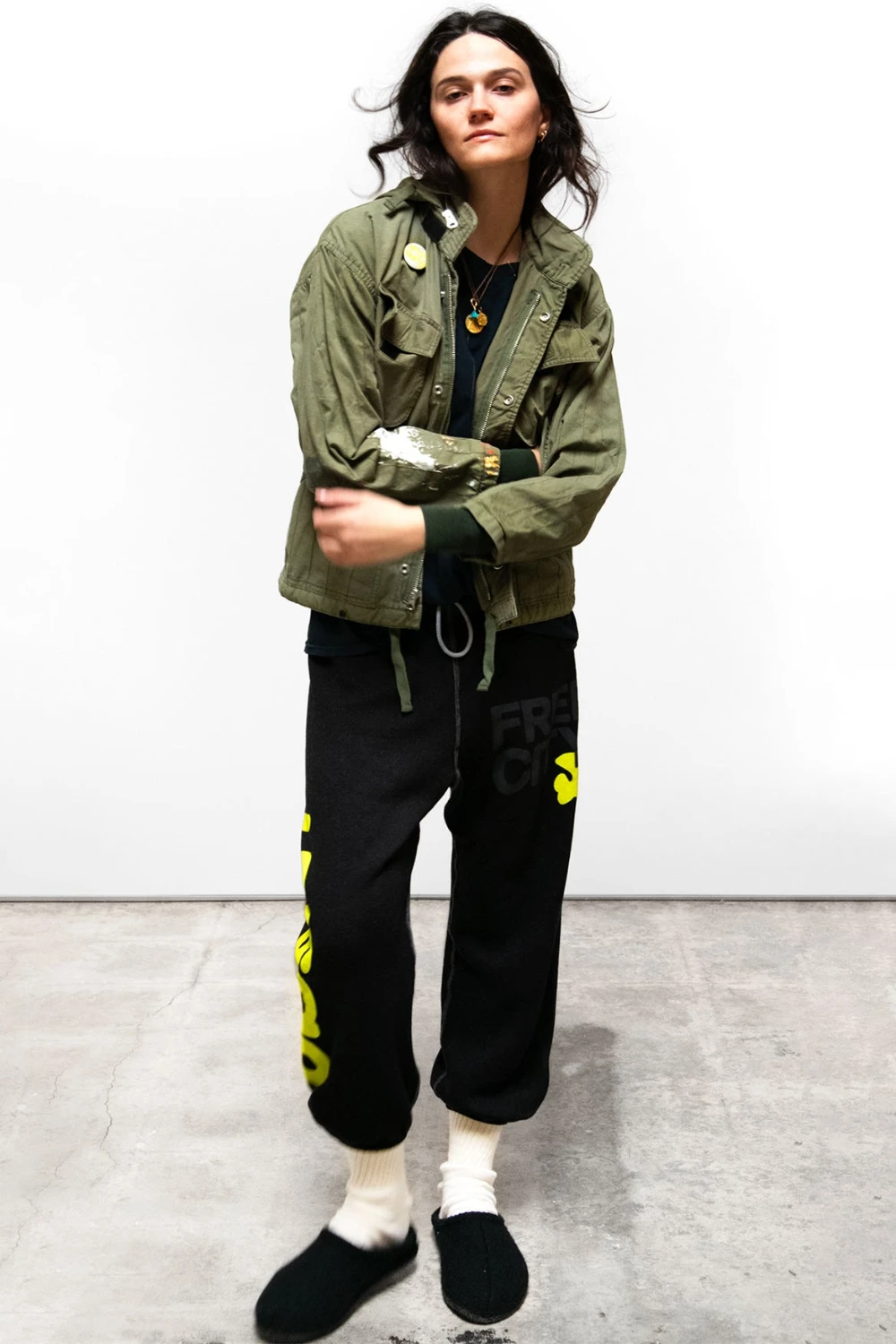 Boutique77 - מכנסי פוטר Circa'99 Oldschool – FC-FCBSWP081-BKSPC – blackspace – 4