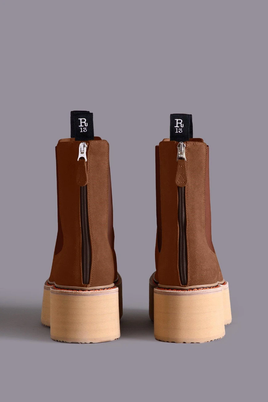 Boutique77 - מגפיים Double Stack Chelsea – R13S024507 – 1