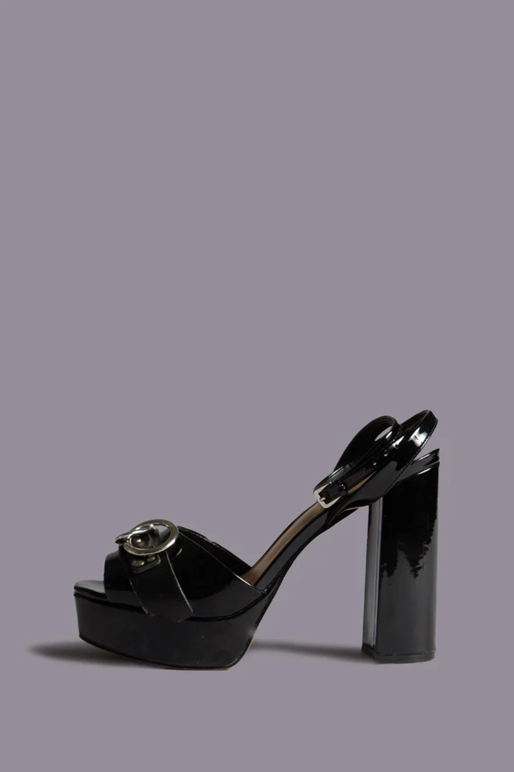 Boutique77 - נעלי עקב Chunky – R13S068-S162A – black – 1