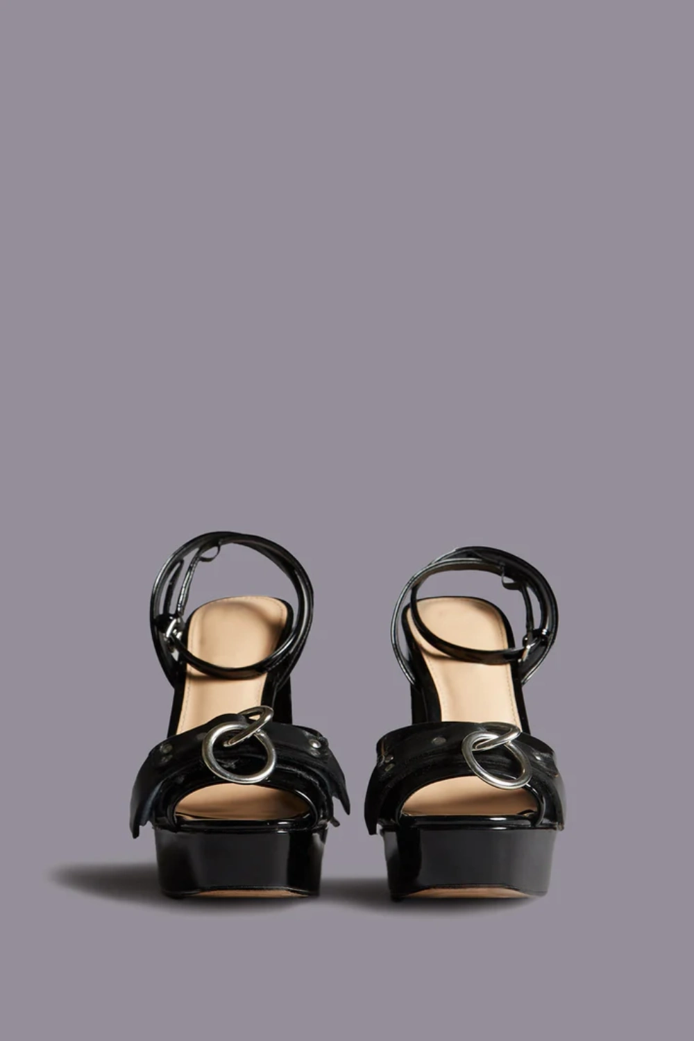 Boutique77 - נעלי עקב Chunky – R13S068-S162A – black – 1