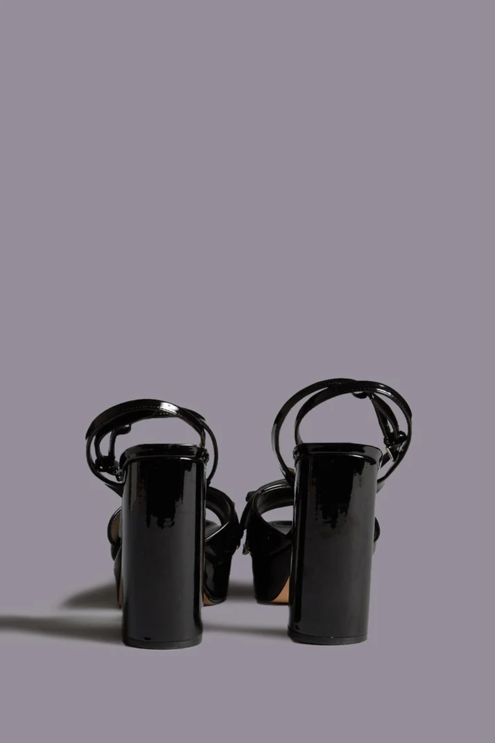 Boutique77 - נעלי עקב Chunky – R13S068-S162A – black – 2