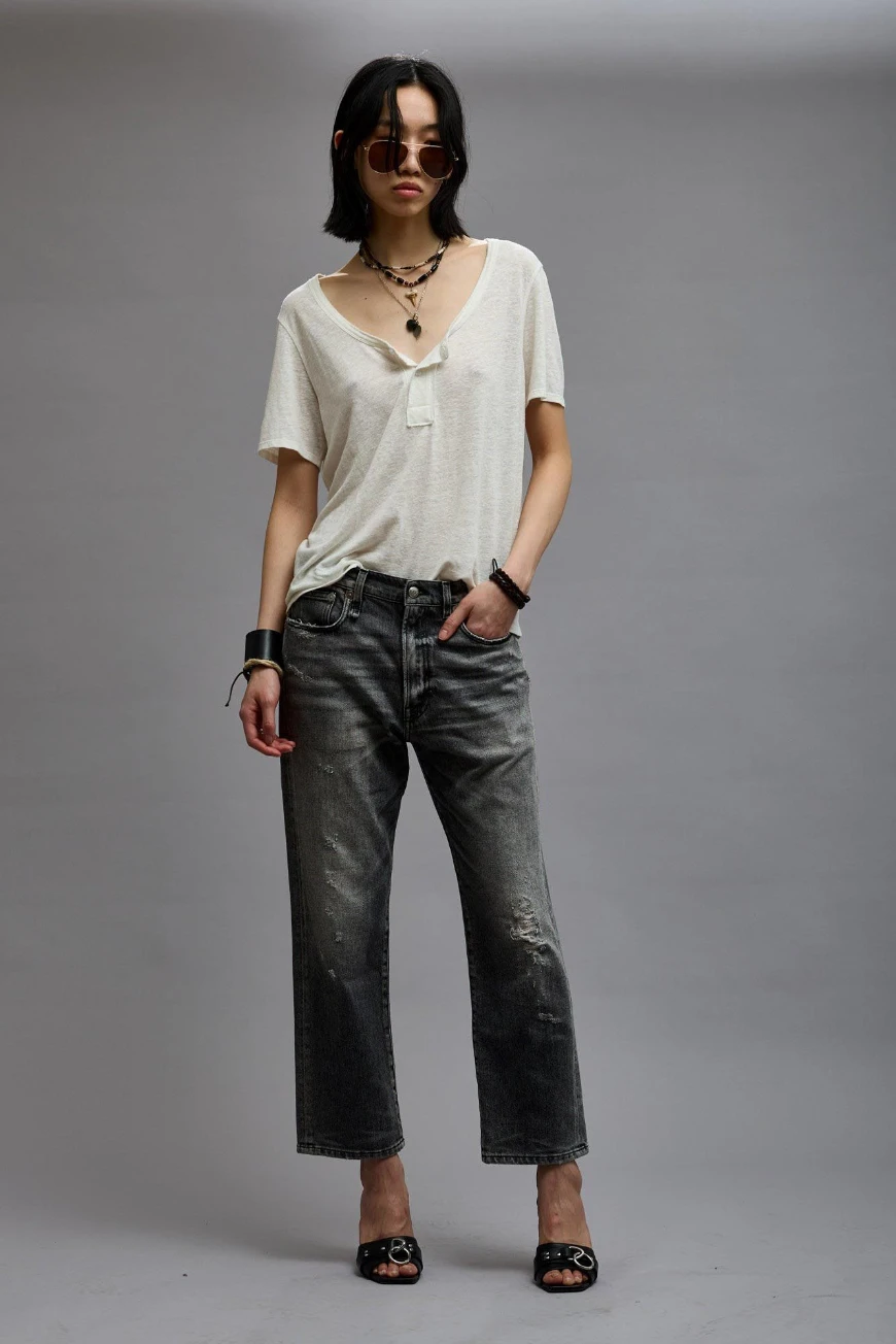 Boutique77 - ג'ינס Boyfriend – R13W5083D026A – 1