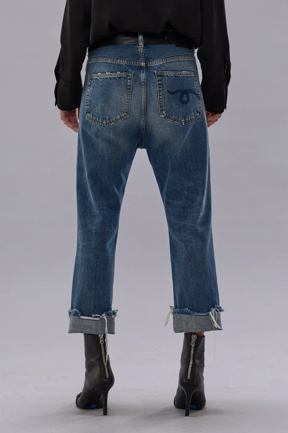 Boutique77 - ג'ינס Tailored Drop – R13W6452-D283C – hutton-blue – 2