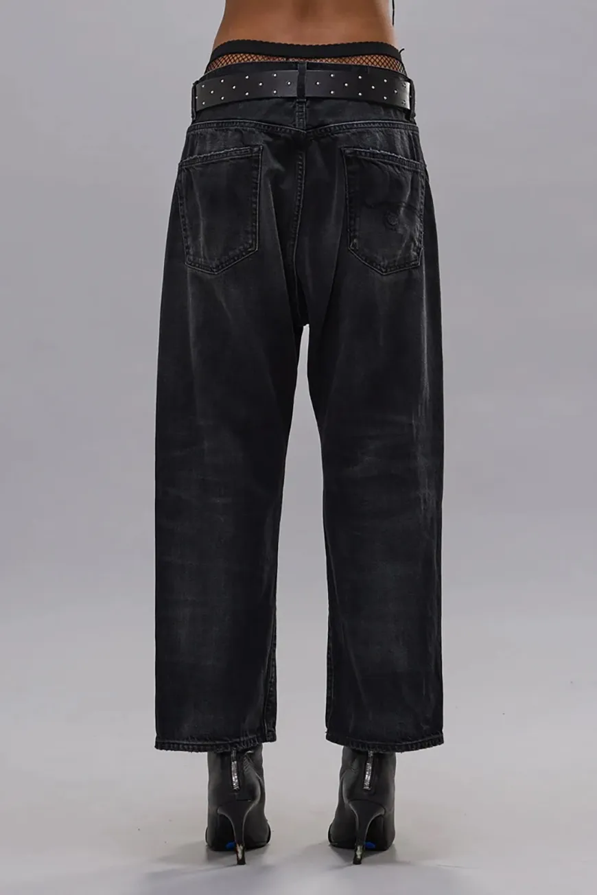 Boutique77 - ג’ינס Tailored Drop – R13W6452D390A – essex-black – 3