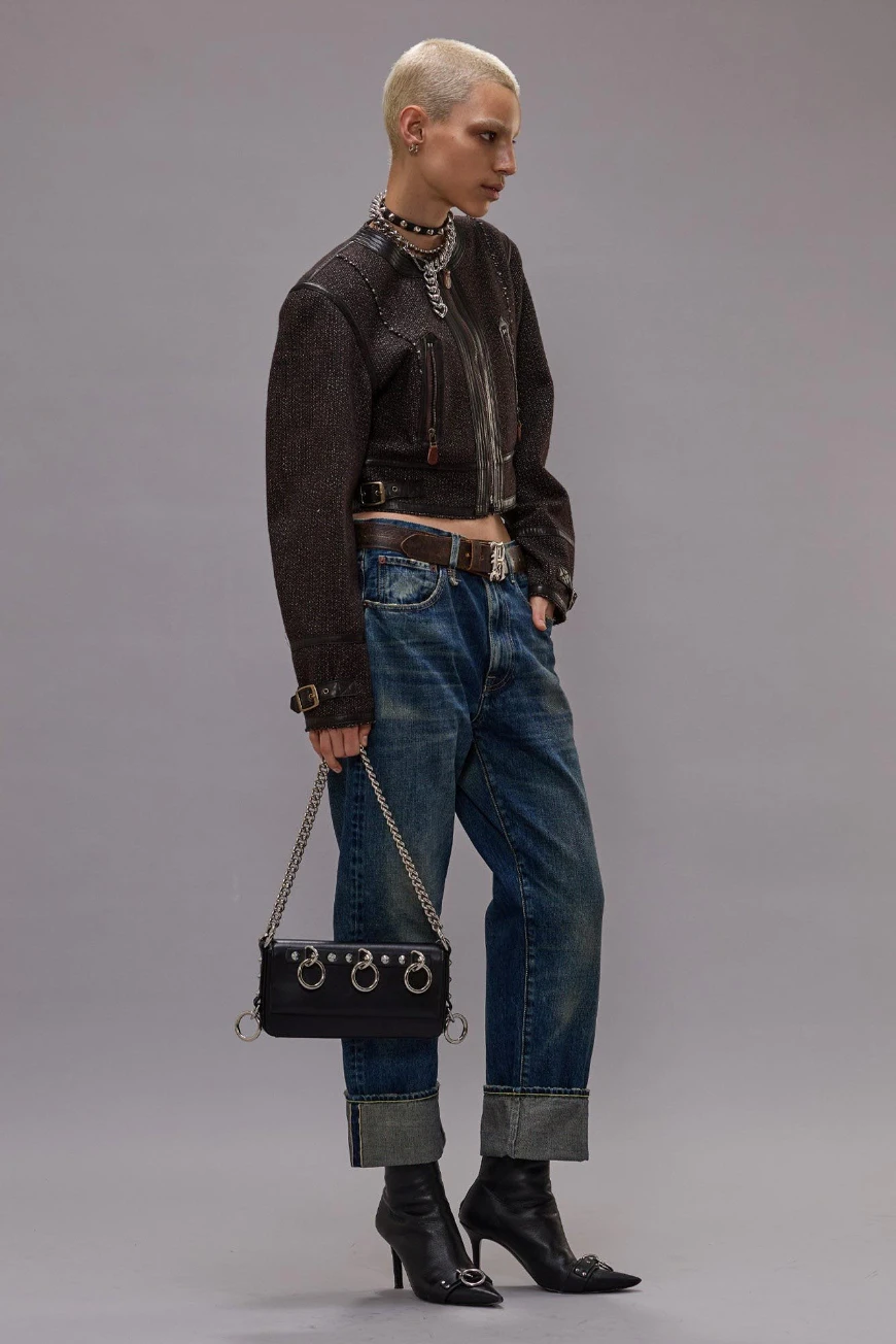 Boutique77 - ג'ינס Cuffed Xbf – R13WD111D341A – 1