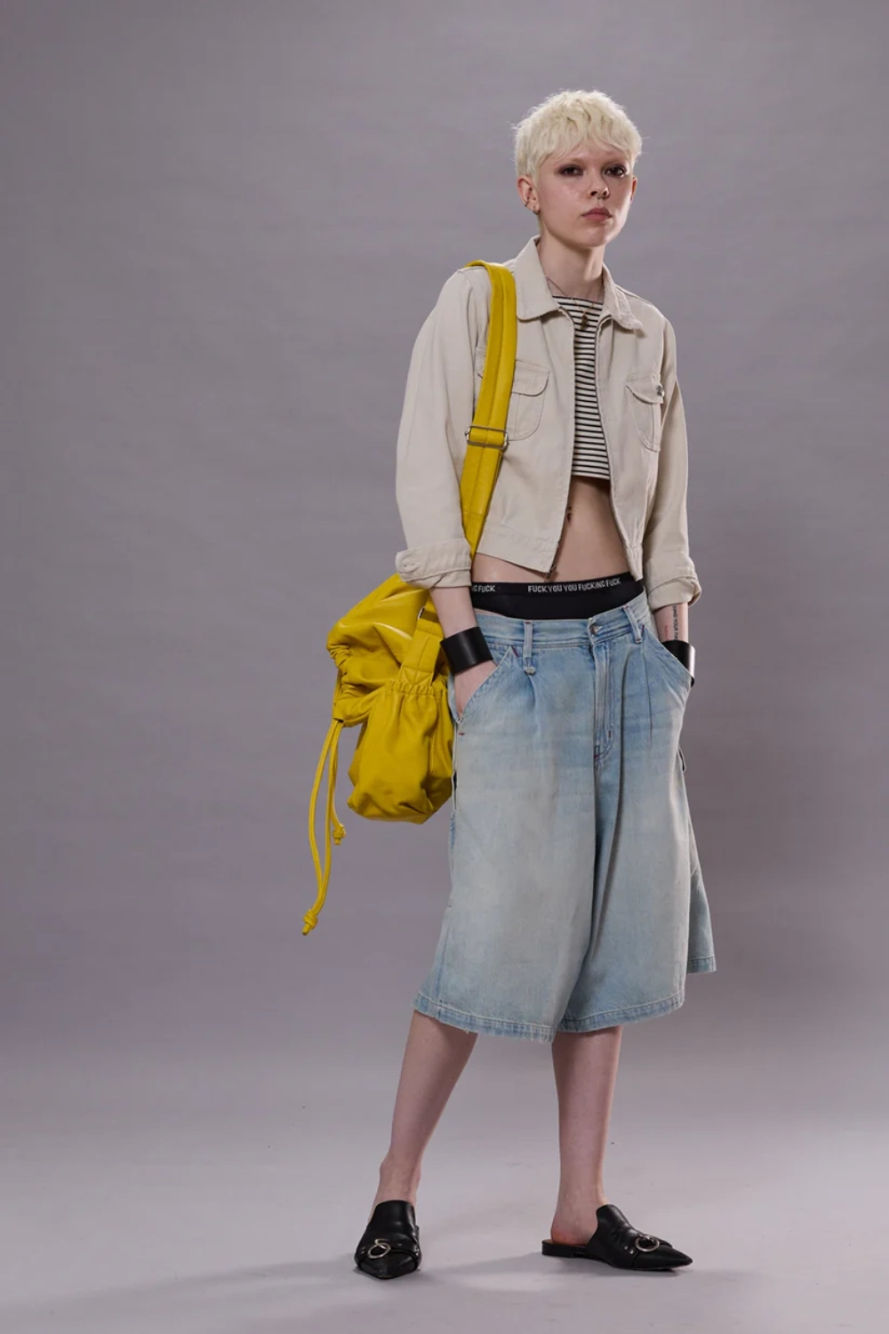 Boutique77 - מכנס קצר Jesse Carpenter – R13WD153-D045A – toni-blue – 1