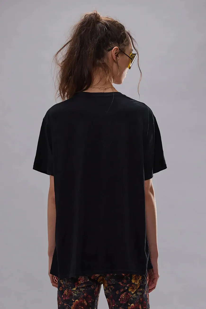 Boutique77 - חולצת טי Not A Fan Boy – R13WK001K124A – black – 4