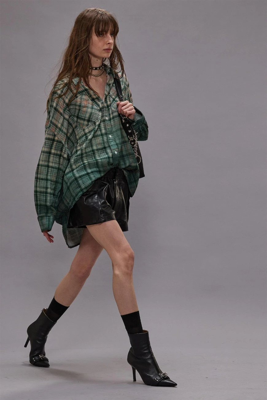 R13wr015r556b Dipped Black Turquoise Plaid 2