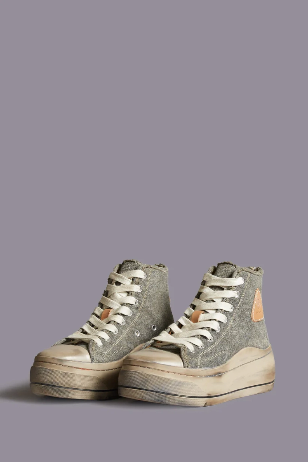 Boutique77 - סניקרס Kurt High Top – R13WS5029-S183Z – washed-olive – 3