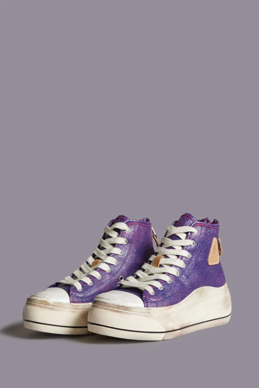 Boutique77 - סניקרס Kurt High Top – R13WS5029-S207A – purple-pink – 3