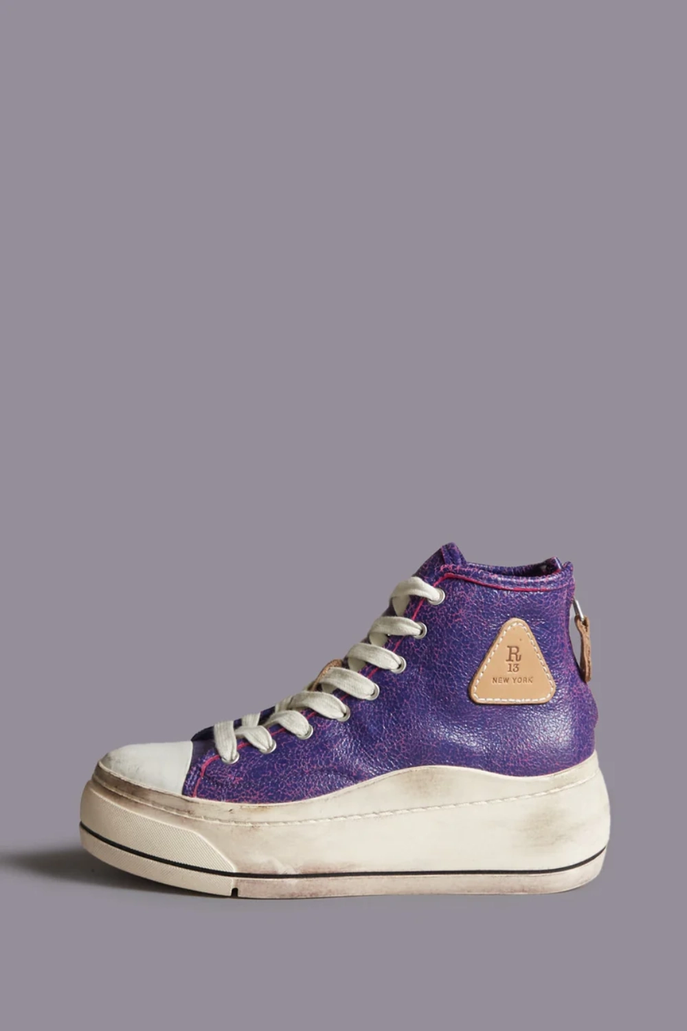 Boutique77 - סניקרס Kurt High Top – R13WS5029-S207A – purple-pink – 4