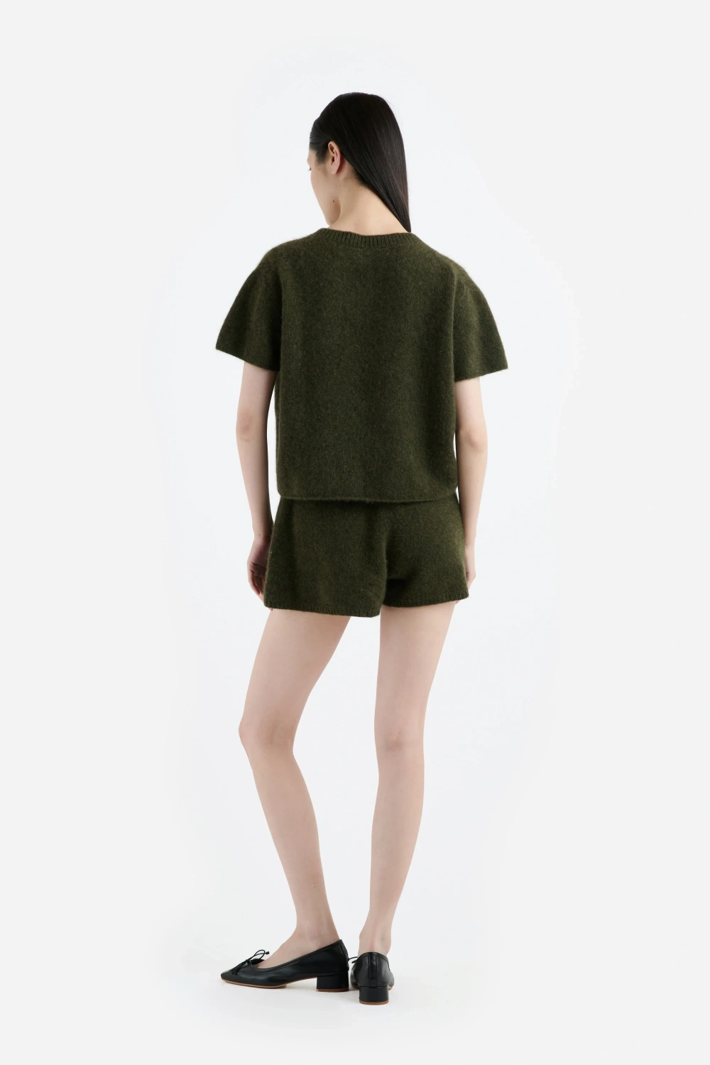 Boutique77 - חולצת טי-שירט Women's Cashmere Tee – TES-230291-303 – newolive – 1